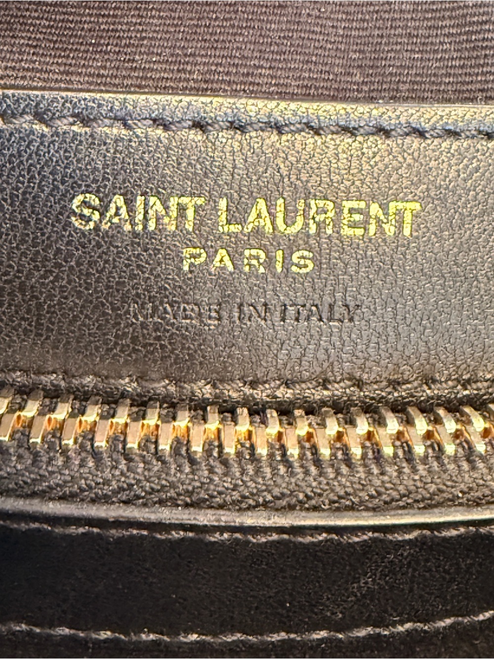 YSL Chevron Quilted LouLou Medium Black - Picture 10 of 16